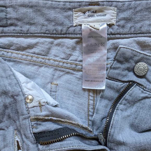 Isabel Marant Etoile Denim Shorts - Picture 10 of 11